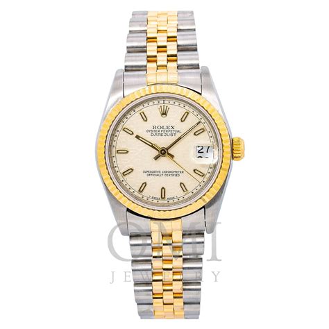 lady just rolex price|rolex 31mm datejust two tone.